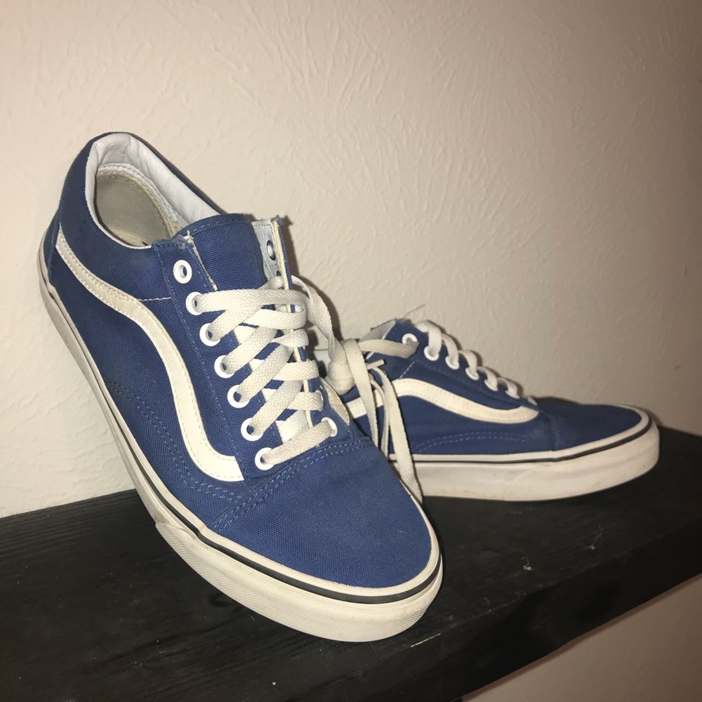 Vans Old Skool Blue (Men US 8.5/ Women 10 US)